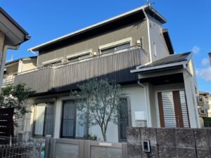 津島市　T様邸：外壁・屋根塗装工事：超低汚染リファイン1000MF-IR