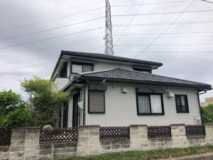 津島市　Ｏ様邸　外壁・屋根塗装工事