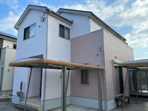 津島市　M様邸：外壁・屋根塗装工事：超低汚染リファイン1000MF-IR