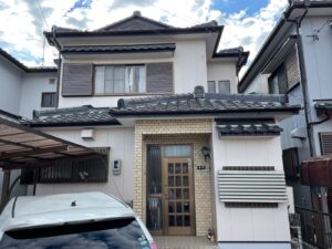 稲沢市　Ｈ様邸：外壁塗装工事：超低汚染リファイン1000Si-IR