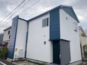 名古屋市港区　I様邸：外壁・屋根塗装：超低汚染リファイン1000Si-IR
