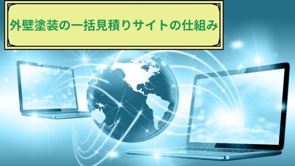 外壁塗装の一括見積りサイトの仕組み