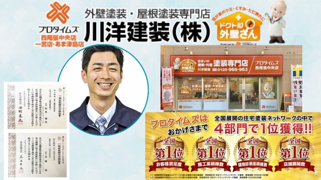 エコキュートの交換に合わせた外壁塗装はプロタイムズ西尾張中央店・一宮店・あま津島店_川洋建装へ！