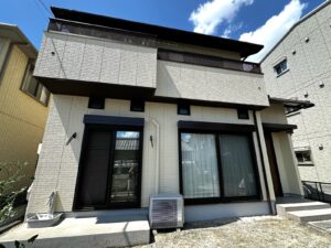 一宮市今伊勢町Ｓ様邸：外壁塗装工事：超低汚染プラチナリファイン2000MF-IR