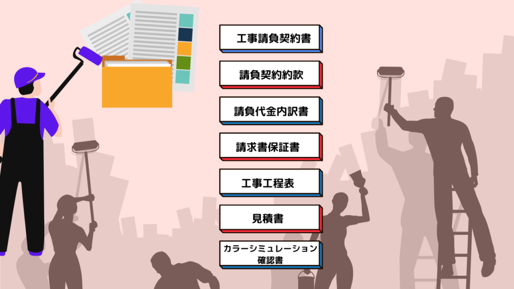 3_名古屋市民必見！外壁塗装工事での必要書類一覧