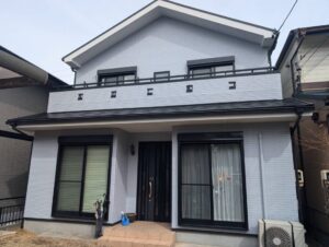名古屋市港区小賀須Ｙ様邸：外壁塗装工事：超低汚染プラチナリファイン2000MF-IR