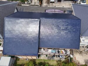 津島市鹿伏兎町Y様邸:屋根塗装工事:スーパーシャネツサーモSi