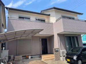 一宮市今伊勢町Ｉ様邸：外壁塗装工事：超低汚染プラチナリファイン2000MF-IR