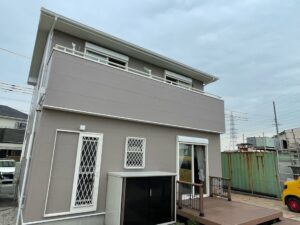 愛西市日置町Ｔ様邸：外壁塗装工事：スーパーラジカルシリコンGH