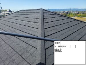 稲沢市平金森町Ｙ様邸：屋根カバー工事：ガルバリウム鋼板