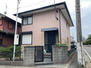 名古屋市中川区伏屋K様邸:外壁塗装工事:超低汚染プラチナリファイン2000MF-IR