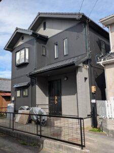 一宮市木曽川町Ｉ様邸：外壁塗装工事：超低汚染プラチナリファイン2000Si-IR