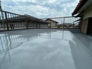 弥富市鎌倉町Ｉ様邸：屋上防水工事：４層仕上げ