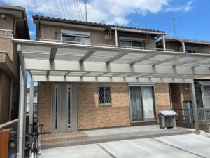 愛西市北一色町Ｈ様邸：外壁塗装工事：フッ素クリアプラン