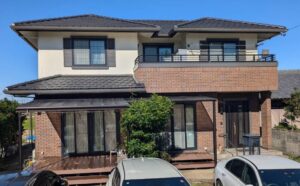 あま市七宝町N様邸:外壁塗装工事:超低汚染プラチナリファイン2000MF-IR