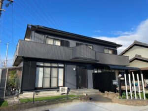 津島市杁前町Ｎ様邸：外壁塗装工事：超低汚プラチナリファイン2000MF-IR