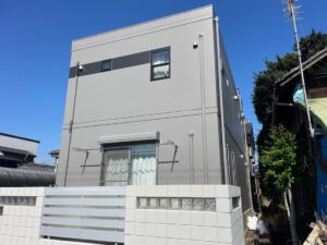 稲沢市平野町Ｎ様邸：外壁塗装工事：超低汚染プラチナリファイン2000MF-IR