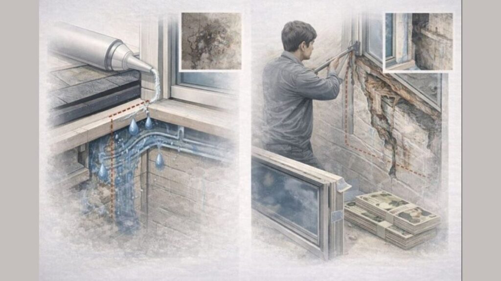 自己判断で間違えやすいサッシ雨漏りの典型パターン