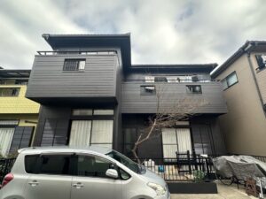 一宮市今伊勢町T様邸:外壁塗装工事:超低汚染プラチナリファイン2000無機-IR