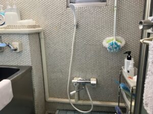 弥富市鯏浦町Ｉ様邸：シャワー水栓交換工事：チラシをみて問い合わせいただきました