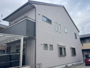 北名古屋市鹿田Ｔ様邸：外壁塗装工事：超低汚染プラチナリファイン2000無機-IR