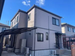 愛西市町方町：外壁塗装工事：セミフロンスーパーマイルドⅡSK：G様邸