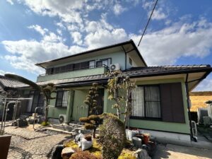 一宮市東加賀野井：外壁塗装工事：超低汚染プラチナリファイン2000MF-IR：Ｍ様邸