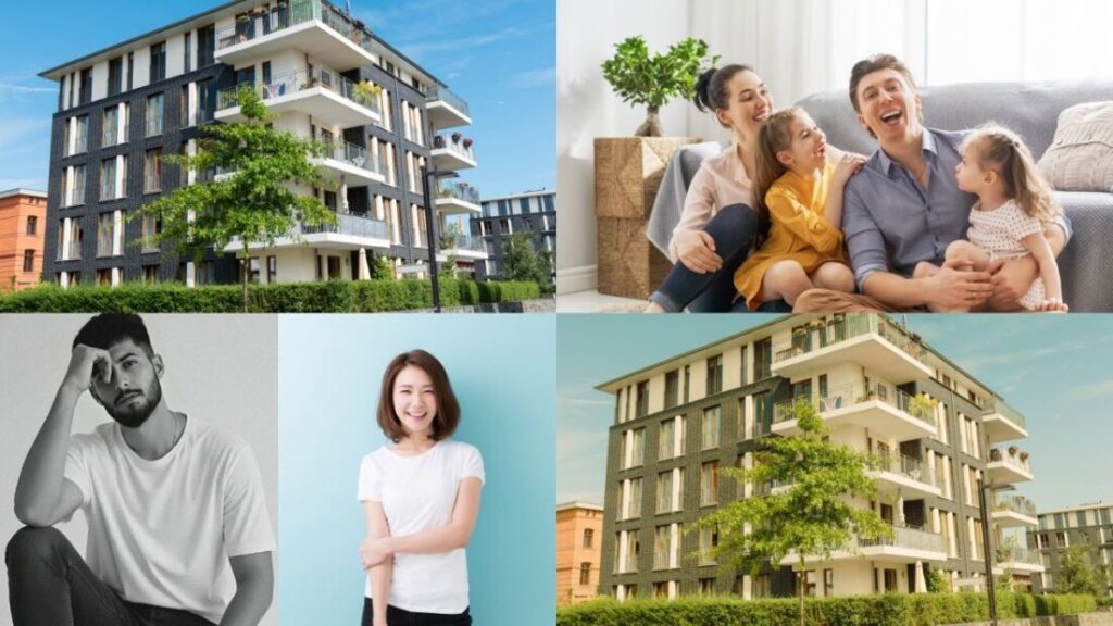 ターゲット層に刺さるマンション外壁の人気色・ツートンカラー