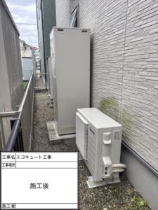 弥富市平島町:エコキュート交換工事:パナソニックHE-S37LQS:S様邸