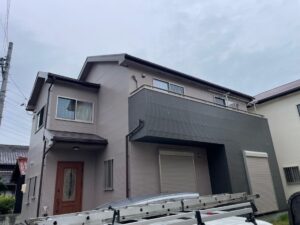 愛西市日置町：外壁塗装工事：プラチナシリコンREVO2000-IR：Ｎ様邸