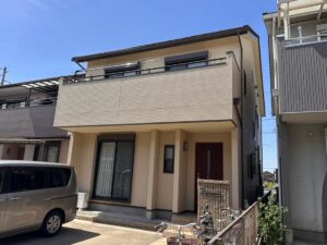 一宮市今伊勢町：外壁塗装工事：超低汚染プラチナリファイン2000MF-IR：Ｉ様邸