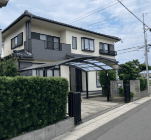 稲沢市稲沢町N様邸：外壁塗装工事：超低汚染プラチナリファイン2000MF-IR