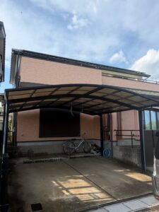 一宮市大和町K様邸:外壁塗装工事:超低汚染プラチナリファイン2000MF-IR