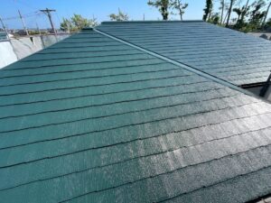 愛西市西保町Ｎ様邸：屋根塗装工事：スーパーシャネツサーモF