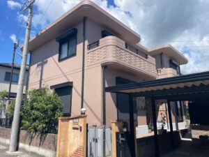 あま市篠田Ｔ様邸：外壁塗装工事：無機REVO1000-IR