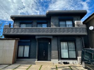 一宮市千秋町Ｋ様邸：外壁塗装工事：超低汚染リファイン1000MF-IR