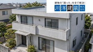 大洋ヨーコンハウスの外壁塗装・屋上防水｜一宮市の施工事例で見る工事範囲と費用差