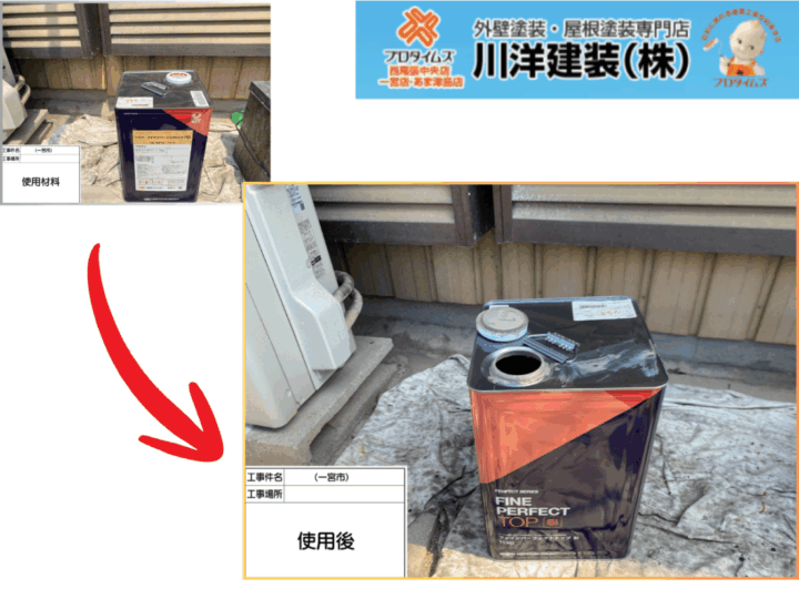 使用材料