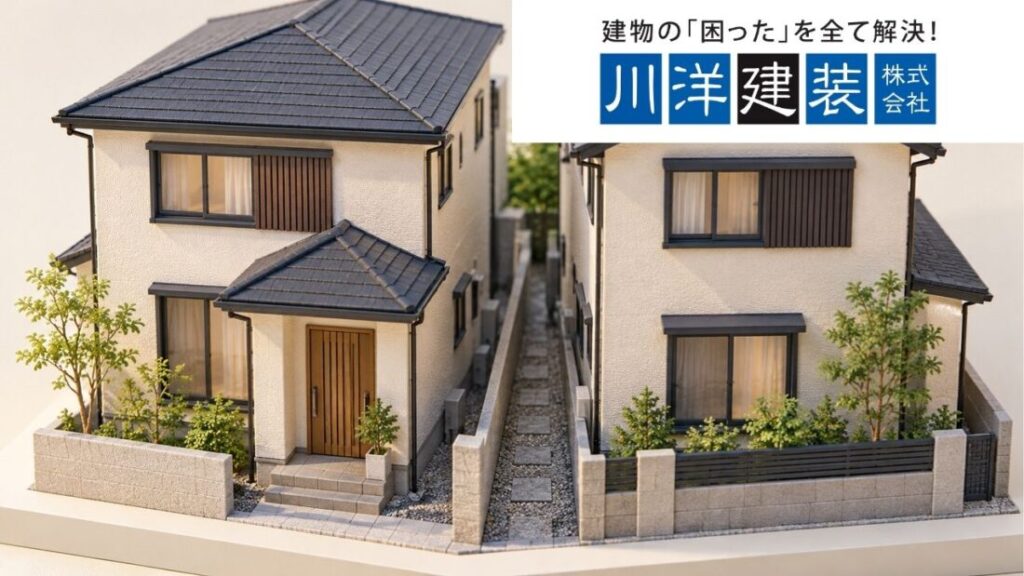 隣家との隙間が狭くても外壁塗装できる?足場・搬入・追加費用の確認点